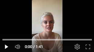 Noémie Merlant, marraine de l'association Corps en Révolte